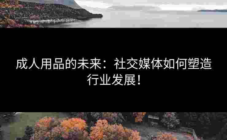 成人用品的未来：社交媒体如何塑造行业发展！